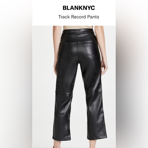 BlankNYC Black Track Record Pant Size 29 - Picture 4 of 15